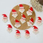 Aplique Biscuit Papai Noel Natal -Unid - Imagem 2