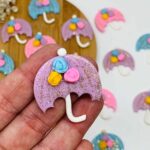 Aplique Biscuit Guarda Chuvinha -Unid - Imagem 3