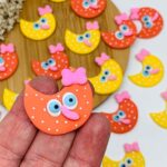 Aplique Biscuit Luazinha -Unid - Imagem 3
