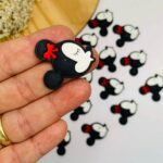 Aplique Minnie e Mickey Beijo- 1 par - Imagem 4