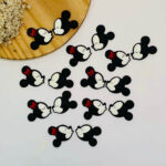 Aplique Minnie e Mickey Beijo- 1 par - Imagem 2
