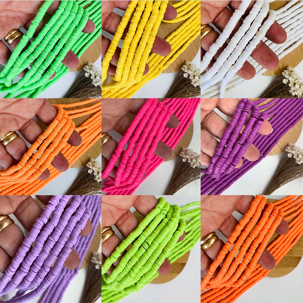 abertura paleta fio fimo disquinho 6mm cor unica 10868-1