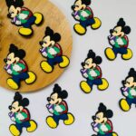 Aplique Pingente Escolar Mickey Mouse - 3unid. - Imagem 2