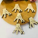 Apliques Mãozinha Wandinha Addans em Acrílico- 2unid. - Imagem 2