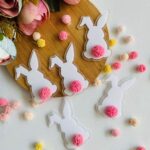 Aplique para Laços em Acrílico Coelho da páscoa-unid - Imagem 2