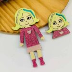 Aplique Amiga da Wandinha Enid Sinclairem em Acrílico