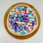 Ponteira Gota Com Furo cores candy 8x15mm - Imagem 2