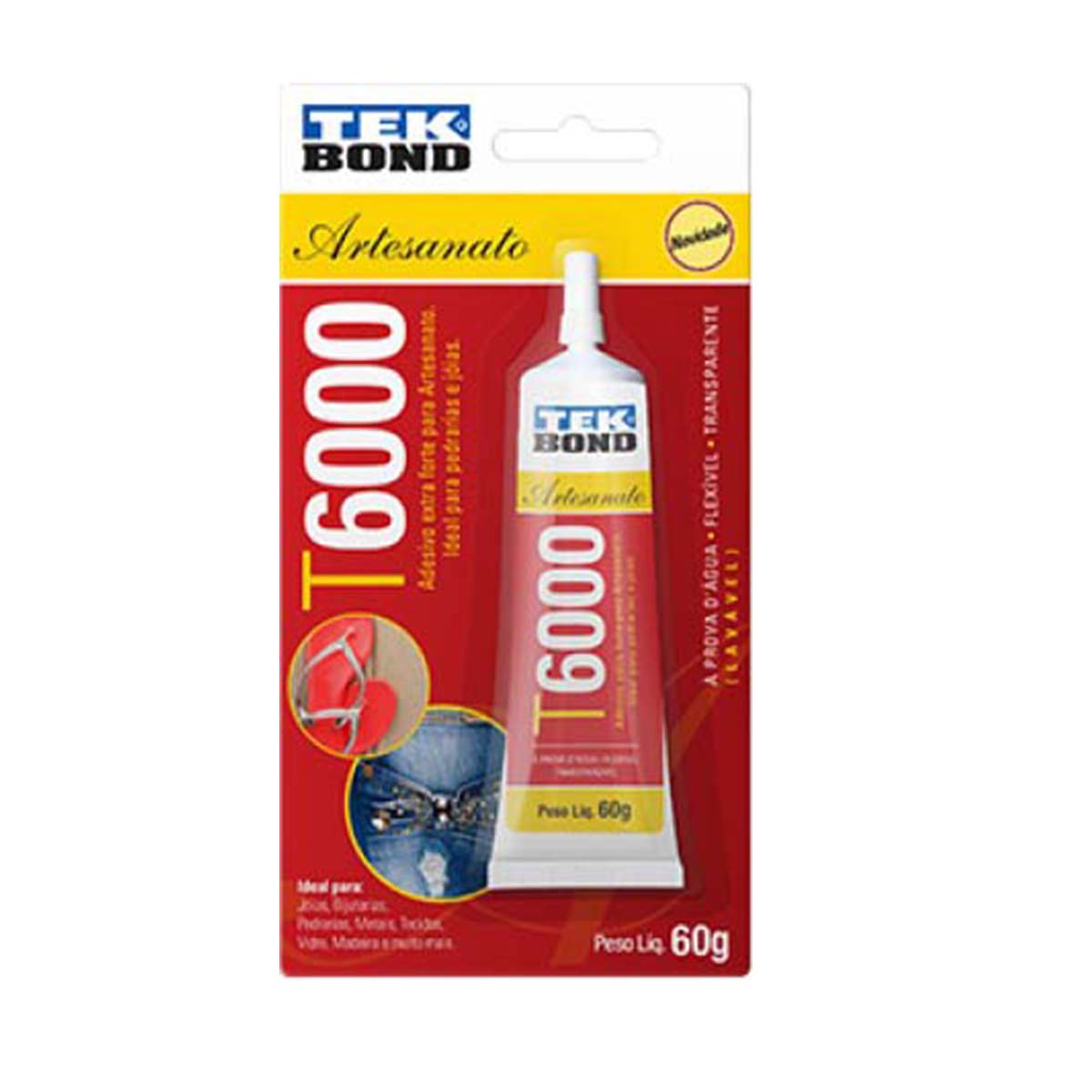 COLA TEK BOND T6000 60GRS Cola Tek Bond T6000 bisnaga 60grs
